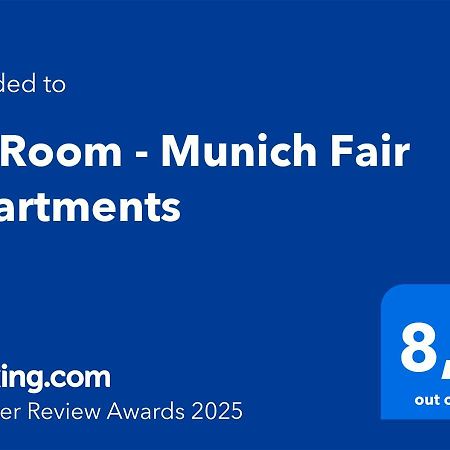 Myroom - Munich Fair Apartments Eksteriør billede
